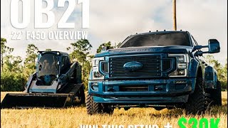 2022 king ranch F450 full setup overview [upl. by Enneicul208]