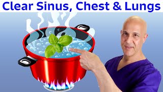 1 Heated Herb Clears Sinus Chest amp Lungs in Minutes  Dr Mandell [upl. by Samford556]