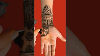 😍👈Beautiful full hand mehndi design mehndi hennatattoo youtubeshorts viralshort mehndishorts [upl. by Katerina]