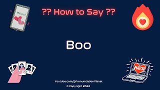 How To Pronounce Dating Apps CORRECTLY  How To Say quotBooquot [upl. by Eloise988]