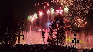 2024 New Years Day Countdown  Disney California Adventure [upl. by Zoa507]