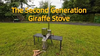 The Second Generation Giraffe Stove  Best Large Size Hot Tenting Stove [upl. by Combes]