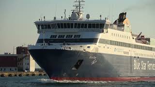 Afternoon Ship Spotting at Piraeus Port in 4K  Summer 2023 Part 1 [upl. by Eriuqs]