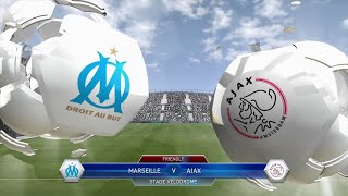 Fifa 14 Olympique Marseille  Ajax Amsterdam Xbox 360 Gameplay [upl. by Uri180]