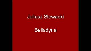 Balladyna  Juliusz Słowacki [upl. by Uella946]