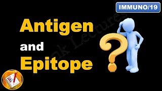 Antigen and Epitope Antigenic Determinant FLImmuno19 [upl. by Ahtiuqal]