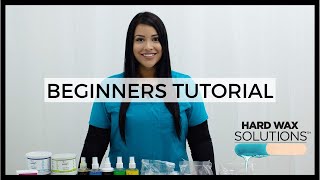 Introduction to Waxing  Beginners Hard Wax Tutorial [upl. by Methuselah713]