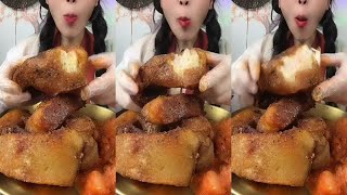 ASMR MUKBANG  Roasted Pork Fried Chicken Feet Boiled Eggs Spicy Seafood so Yummy [upl. by Sigler684]