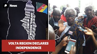 Western Togoland Volta RegionDeclares Independence From Ghana [upl. by Bondon]