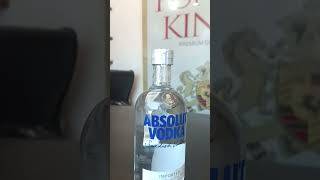 ABSOLUT VODKA 🥃 Absolut Vodka is a popular brand of vodka produced in Sweden [upl. by Denzil]