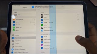 How to Get Rid of Moving Blue Lines on iPad Screen [upl. by Loesceke751]