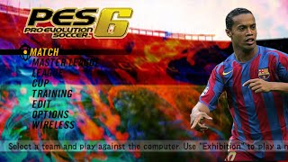 PES 6 PPSSPP  BEST GRAPHIC  PS4 CAMERA  ESTE JOGO ESTÁ CHEIO DE BELA MEMÓRIA  HORA DA NOSTALGIA [upl. by Naillij929]