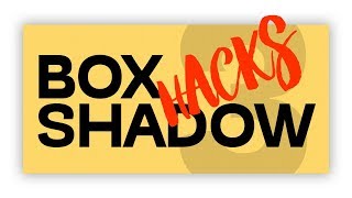 3 Box Shadow Tricks You MUST Know [upl. by Asyla]