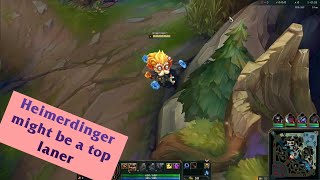 Heimerdinger might just be a Top Laner  League of Legends [upl. by Ococ]