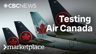 Testing Air Canada’s promise to make travel more accessible  Marketplace [upl. by Pontius]