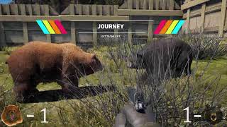 Farcry 5 Deathmatch Black Bear vs Grizzly Bear [upl. by Waddle]