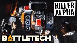 INSANE 500 ALPHA STRIKE DAMAGE  Highlander Build Guide  Battletech 2018  TTB [upl. by Imerej]