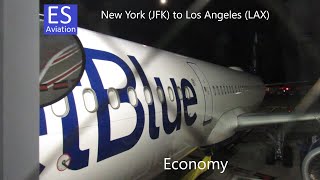 TRIP REPORT  JetBlue A321 from New York JFK to Los Angeles LAX [upl. by Frederico]