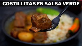 Costillas de Puerco en Salsa Verde  La Capital [upl. by Tnilk896]