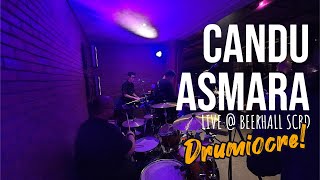 DRUMIOCRE 🥁 Candu Asmara  Marcell  Live  Beerhall SCBD [upl. by Ladnek]