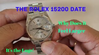 FORGET ABOUT THE OP GO VINTAGE WITH THE ROLEX DATE 15200 [upl. by Ahsaercal]