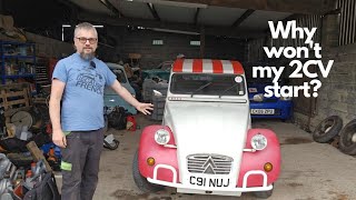 Why wont my 2CV start Lets fix it [upl. by Nyvar65]