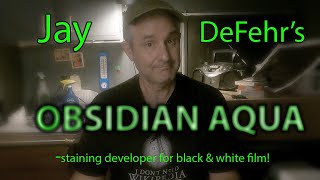 Obsidian Aqua Black amp White Film Developer [upl. by Elie]