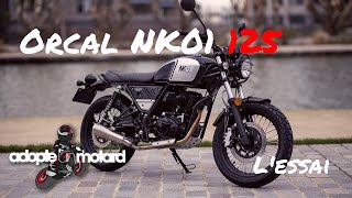 Essai  Orcal NK01 125 [upl. by Nylknarf]