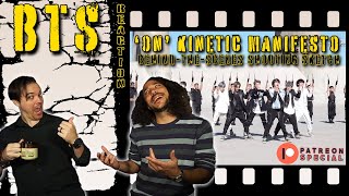 BTS Reaction Patreon Special  ON Kinetic Manifesto Film Shooting Sketch  Impress My Producer [upl. by Hayley]