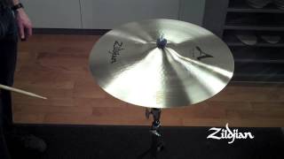 Zildjian New A Zildjian Preview  20quot A Zildjian Thin Crash [upl. by Koorb]