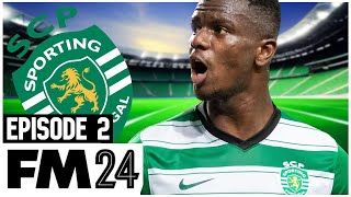 Sporting CP Rebuild  Episode 2  Football Manager 2024  FM24 [upl. by Animaj896]