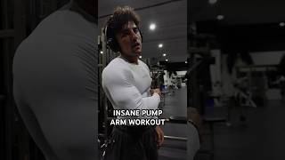 INSANE Pump Arm Workout fitness gymworkout fit [upl. by Aeret]