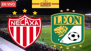 NECAXA VS LEÓN EN VIVO Jornada 13 Liga MX Clausura 2024 [upl. by Aplihs739]