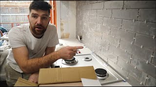 How To Tile Your Kitchen Splashback  Brick Pattern 4K [upl. by Simpkins]