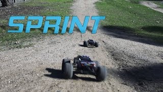 Xinlehong 9125 Sprint 4WD RC Monster Truck [upl. by Jelena]