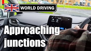 How to approach junctions in a manual car  UK driving lesson [upl. by Marguerie]