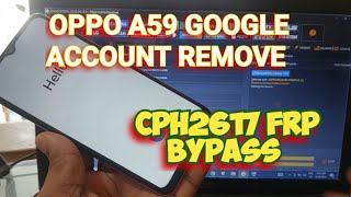 oppo cph2617 frp bypass  oppo a59 frp bypass chp2617 frp bypass file [upl. by Biron348]