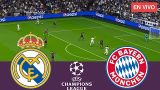 Real Madrid vs Bayern Munchen EN VIVO UEFA Champions League 2324 Partido completo  Videojuegos [upl. by Deering]