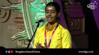 KONNAKKOL LAYAVINYASA  Bhakti Sangeetha  62nd Bengaluru Ganesh Utsava 2024 [upl. by Ecarg]