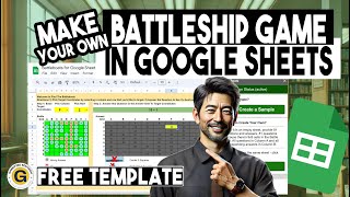 Free Battleship Style Game Template for Google Sheets  Battleboats  Gamified EduTech [upl. by Ohaus886]