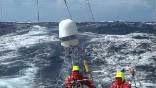 Clipper Race Pacific Crossing and Huge Waves [upl. by Gypsie]