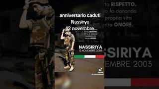 Commemorazione dei caduti di Nassirya 12112003 [upl. by Enaelem629]