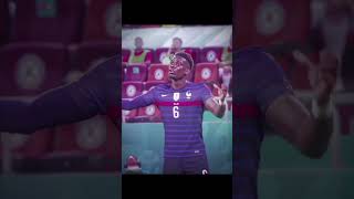 pogba celebration  euro 2020 ❤️ shorts football euro edit pogba Lingoeditz [upl. by Rea]