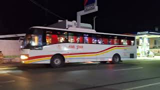 Alaminos terminal Bus88136 going to Cubao Pasay Terminal departure 1040pm [upl. by Posehn]