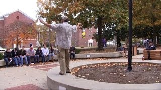 Tennessee Tech University Open Air Preaching  Street Preacher Kerrigan Skelly  PinPoint Evangelism [upl. by Mellar210]