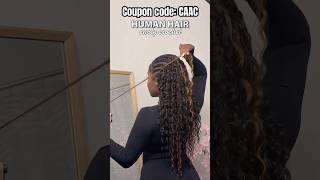 New Hair Trend🤔100 Human Hair Bulk  Highlight Curly Crochet Hair Braids Tutorial Ftulahair [upl. by Nelehyram867]