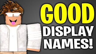 TOP 50 GOOD DISPLAY NAMES For Roblox  Roblox DISPLAY NAMES [upl. by Asena22]