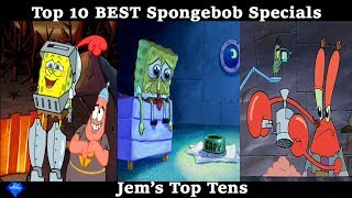 Top 10 BEST Spongebob Specials [upl. by Catharina]