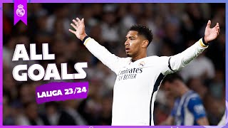 ALL LaLiga 202324 goals  Real Madrid [upl. by Enileqcaj]