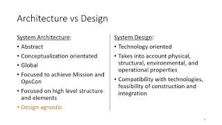 INCOSE ASEP Exam Tutorial  Video 6  Design Definition Process  Chapter 45 [upl. by Abba335]